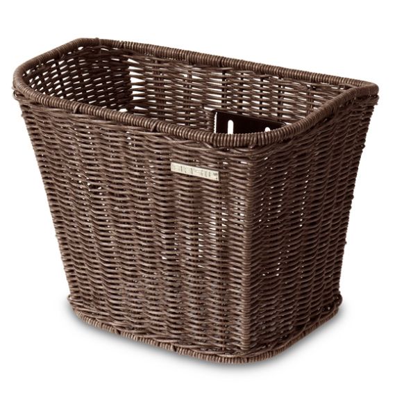 Basil-Bicycle-Basket-Boston-Rattan-look-Brown-without-Mount
