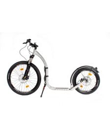 Kickbike Cross MAX Hydraulic, hõbedane