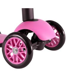 Tõukeratas istmega YBIKE Glider 3 in 1, Pink